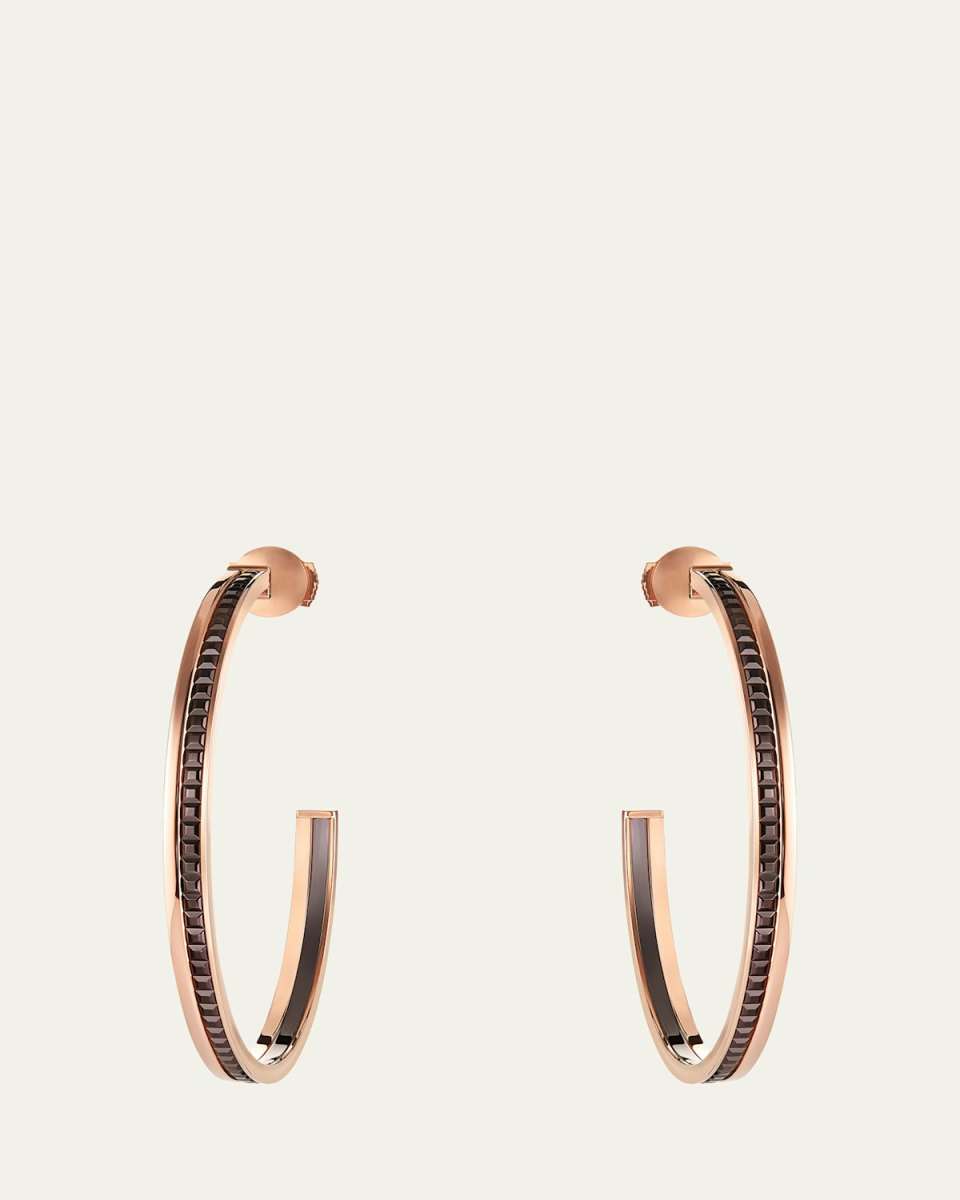 Quatre Classique Hoop Earrings, Large Model